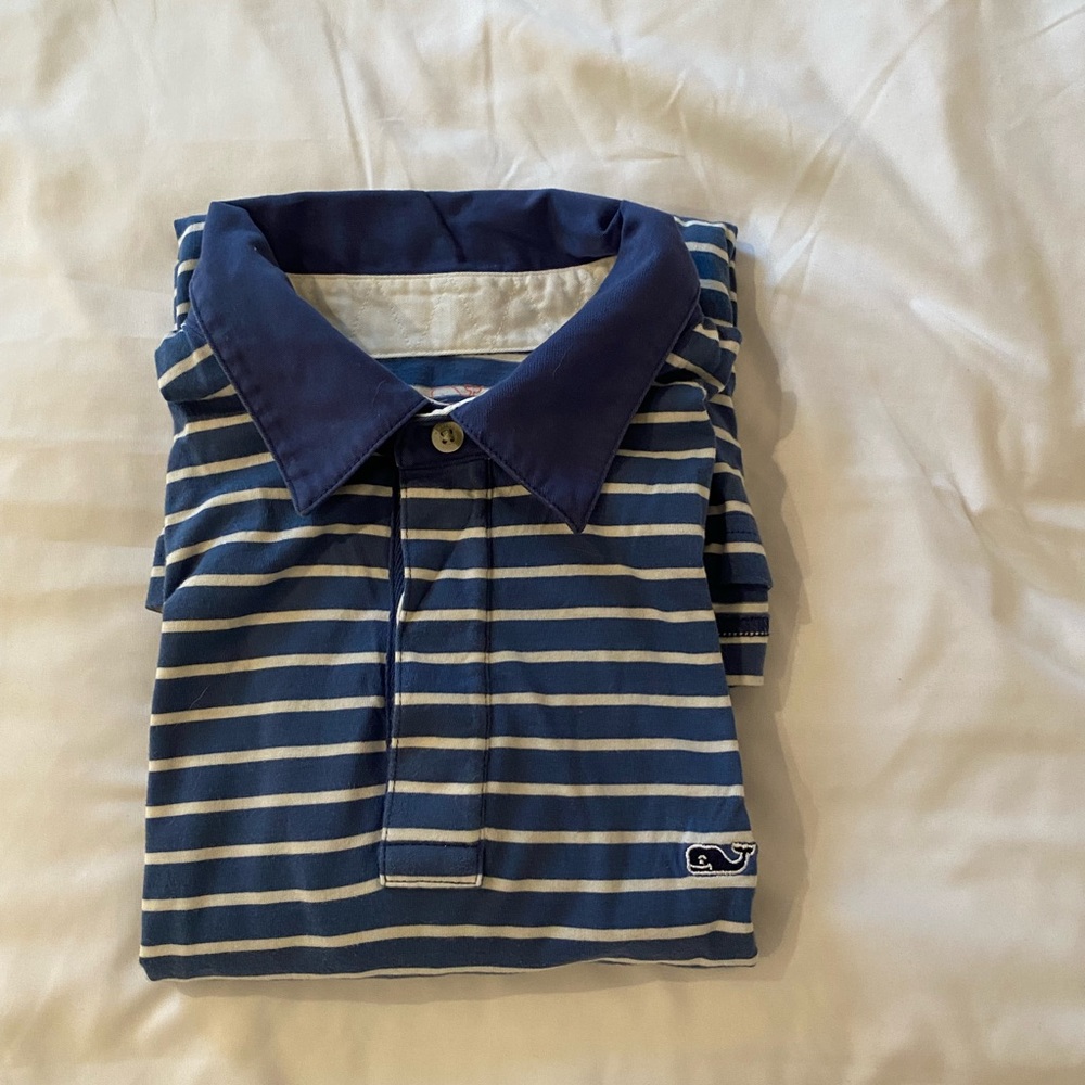 Vineyard Vines soft polo shirt sleeve striped